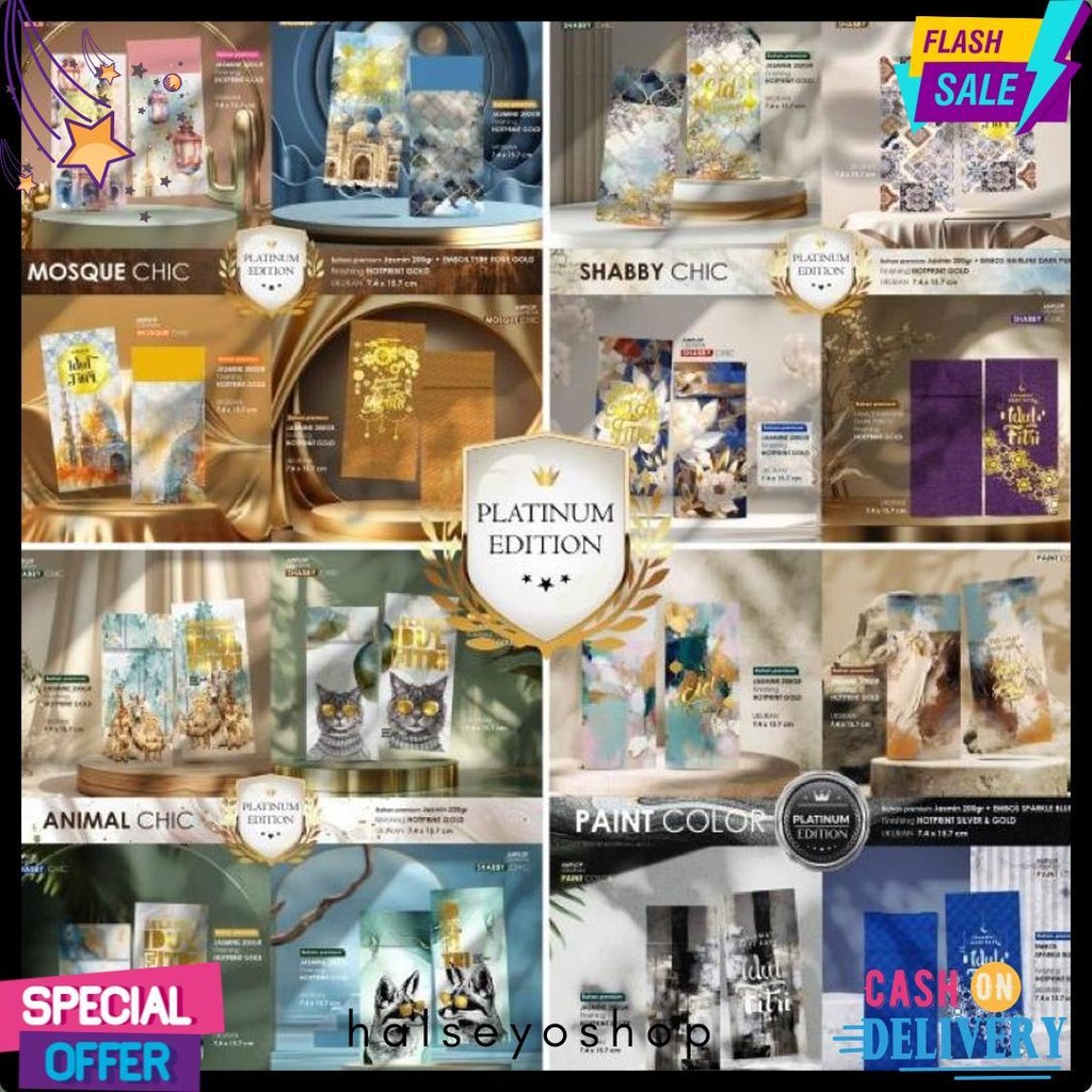 

Amplop Lebaran Platinum | Amplop Lebaran Kekinian | Amplop Lebaran | Amplop Lebaran Hotprint Diskon