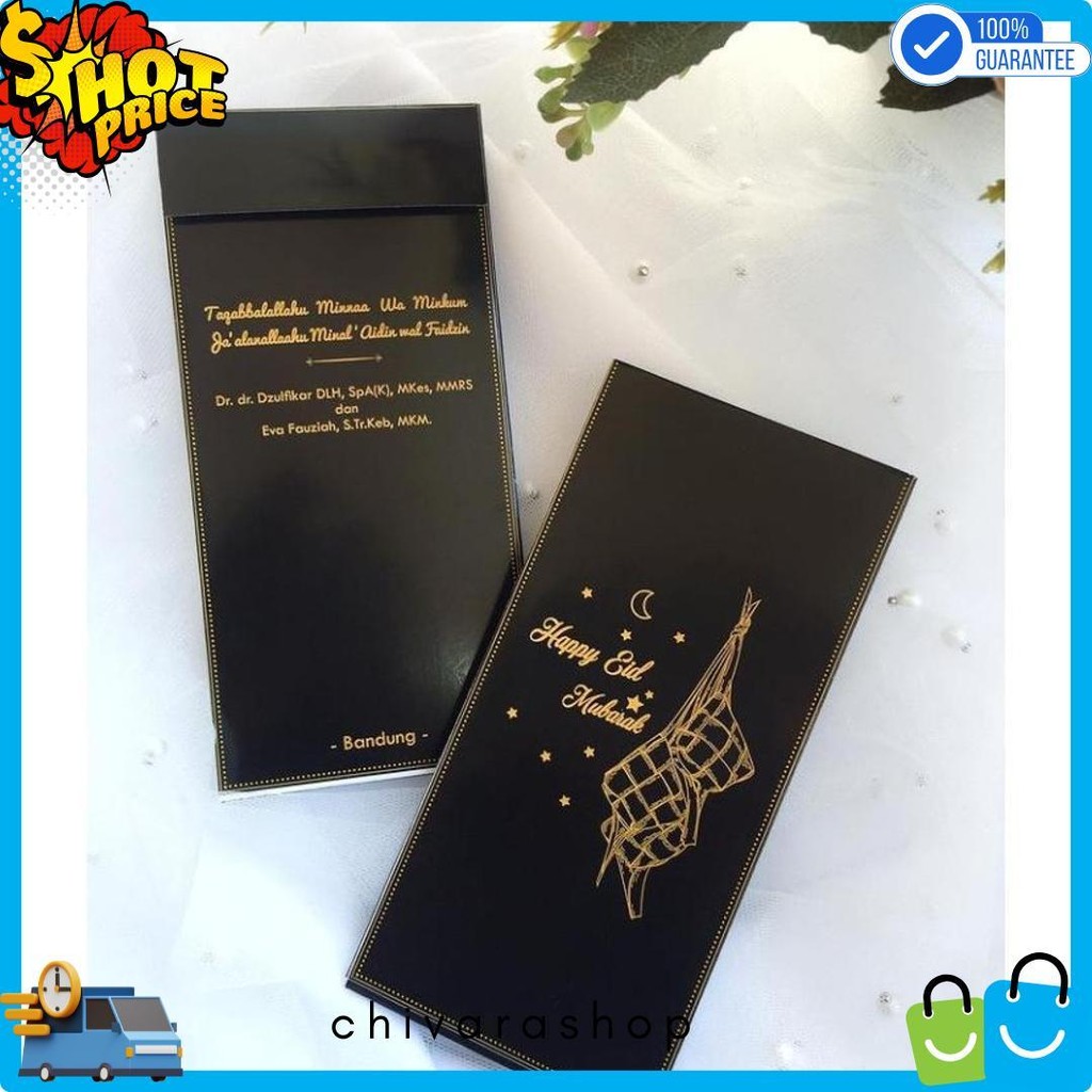 

Amplop Lebaran Custom Bisa Tambah Nama Diskon Setengah Harga