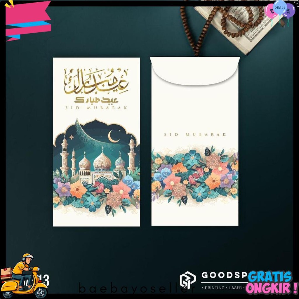 

6 Pcs Amplop Lebaran Angpao Idul Fitri | Angpau Thr Lebaran Custom Nama Terlengkap Dan Termurah