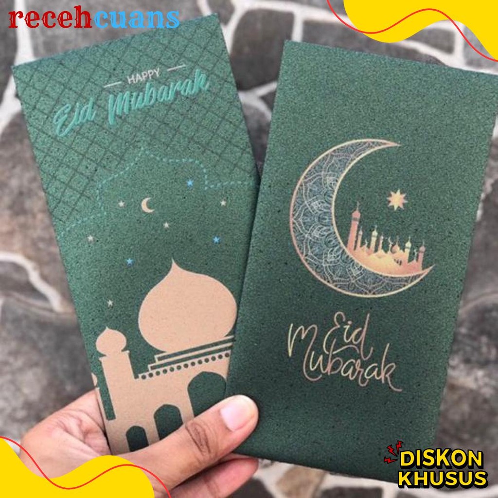 

Angpao Lebaran Premium Hijau Amplop Thr Idul Fitri Isi 6 Pcs Print Uv Flash Sale! Diskon Hingga 70%