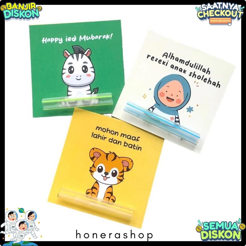 

(100Pcs) Amplop Lebaran Unik Lucu Grosir Uang Diluar Terlengkap Dan Termurah