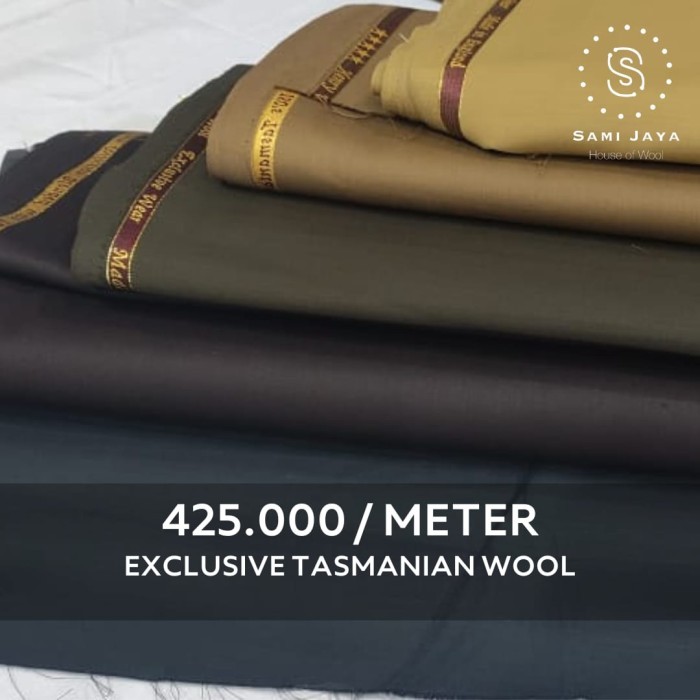 Kain Bahan Jas & Celana Wedding Exclusive Tasmanian Wool HenryWinston