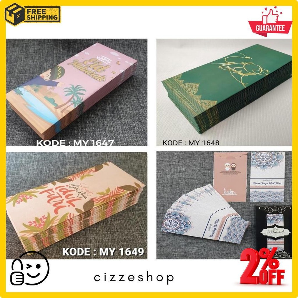 

Amplop Lebaran - Angpao Lebaran Exclusive Code My1649 Diskon