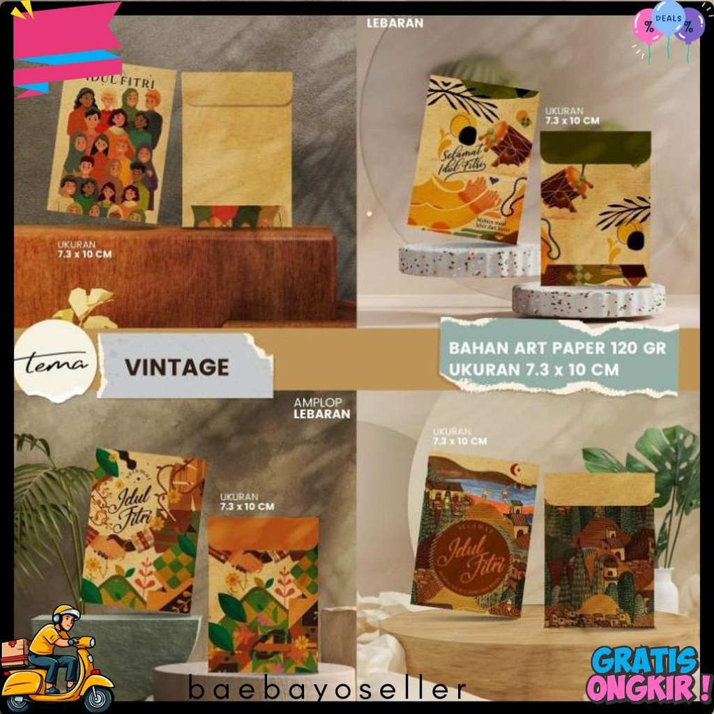 

[Isi 100 Mix Motif] Amplop Lebaran Idul Fitri Viral 2025 Gambar Lucu Bisa Dijual Lagi Diskon Setengah Harga