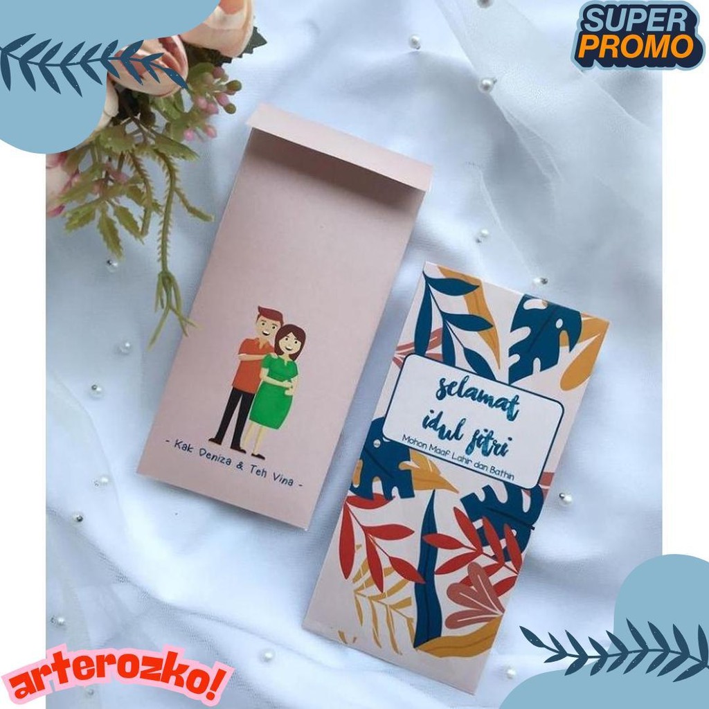 

Amplop Lebaran Custom Bisa Tambah Nama Diskon Setengah Harga