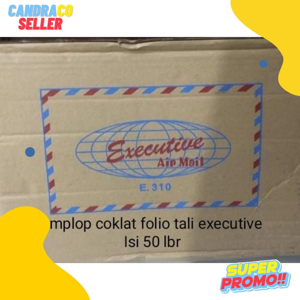 

Amplop Coklat Tali Airmail Executive Ukuran Folio 1Box 50Pcs Untuk Melamar Kerja / Mengirim Dokumen Flash Sale! Diskon Hingga 70%