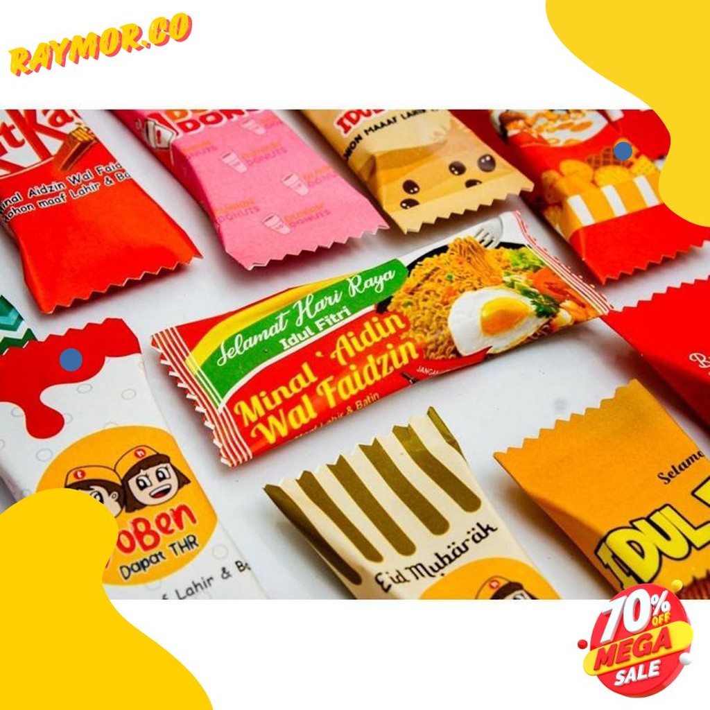 

50Pcs Amplop Lebaran Permen Amplop Viral Aestetik Angpao Murah Diskon Setengah Harga