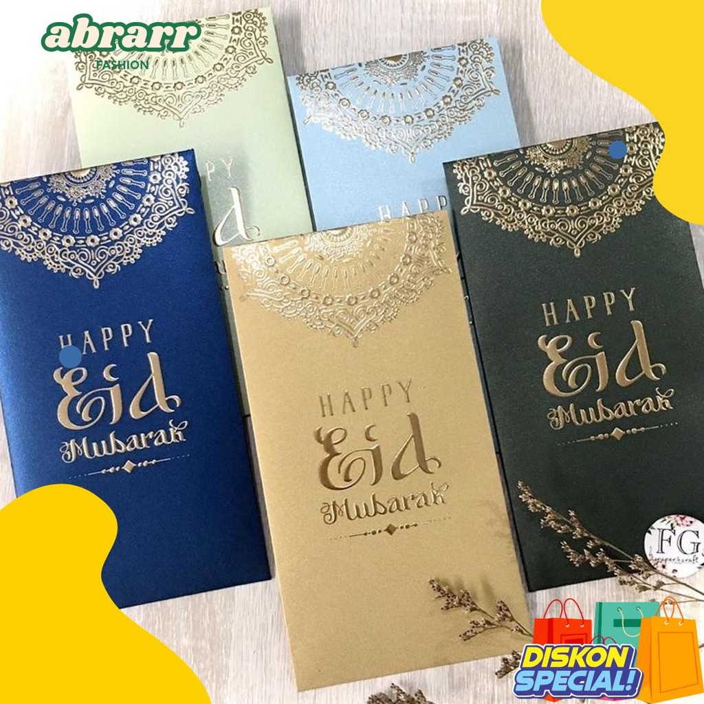 

Amplop Idul Fitri 5Pcs Money Envelope Arabic Pattern By Fgpaper Diskon Setengah Harga