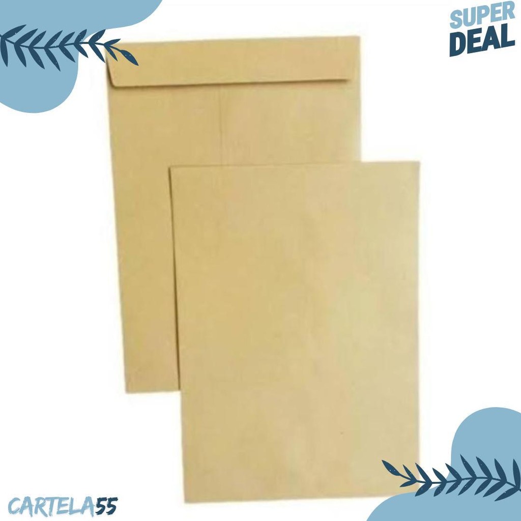 

( 100 Pcs ) Amplop Coklat Folio Executive Khusus Instant/Sameday Flash Sale! Diskon Hingga 70%