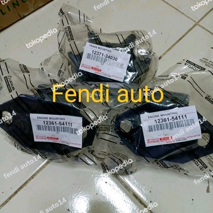Engine Mounting Transmisi 3Set Toyota Kijang Diesel Original