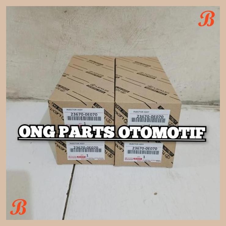 [MBR] INJECTOR INJEKTOR ASSY FORTUNER VRZ 1GD PIN 6 23670-0E070 / 23670-09460