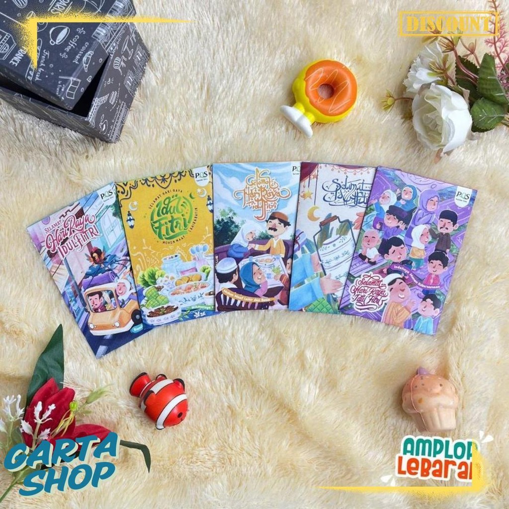 

Amplop Lebaran 2025 - Isi 50Pcs [Pustaka Hulwah] Diskon Setengah Harga