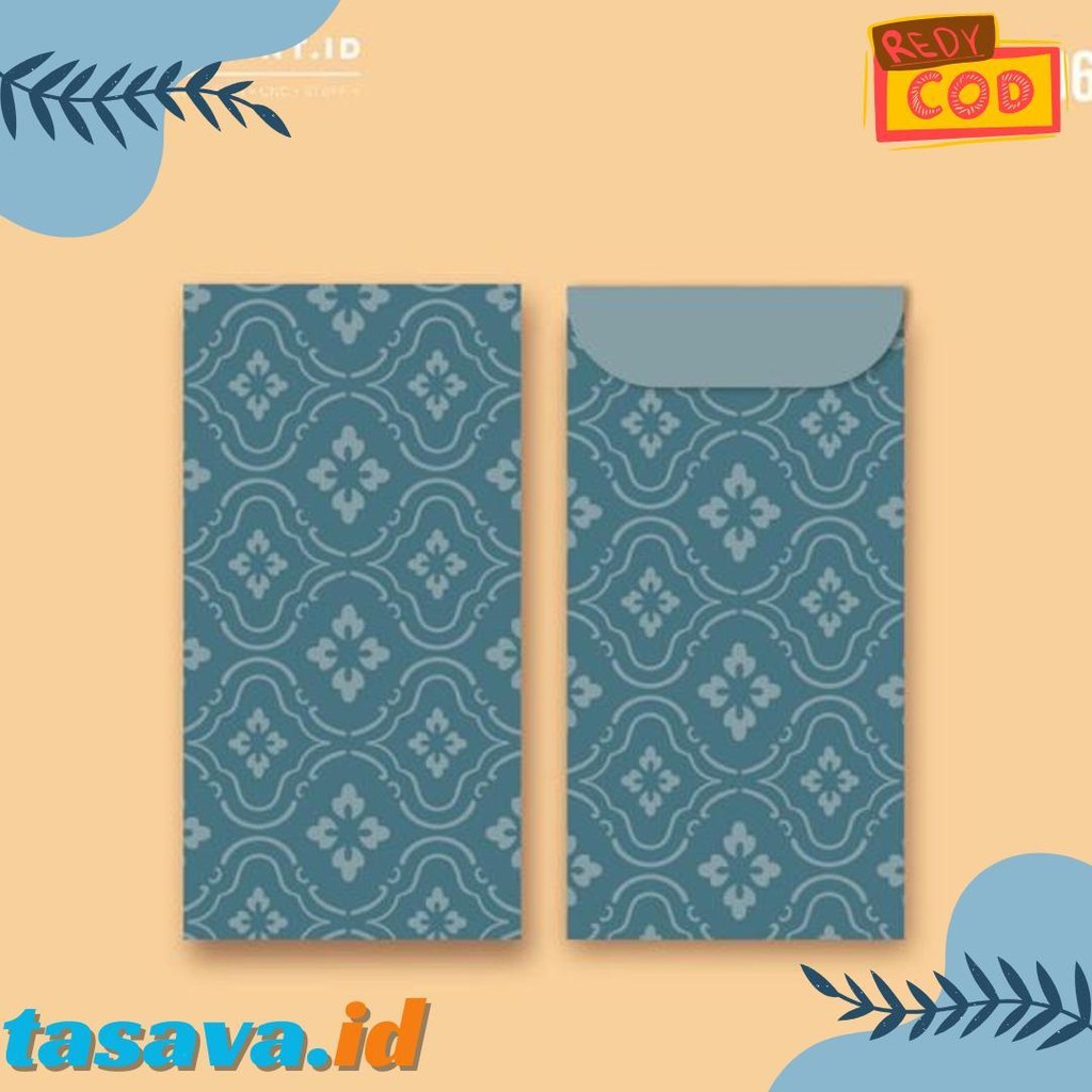 

6 Pcs Angpao Wedding Amplop Kondangan Motif Batik Angpao Panjang Amplop Uang Flash Sale! Diskon Hingga 70%
