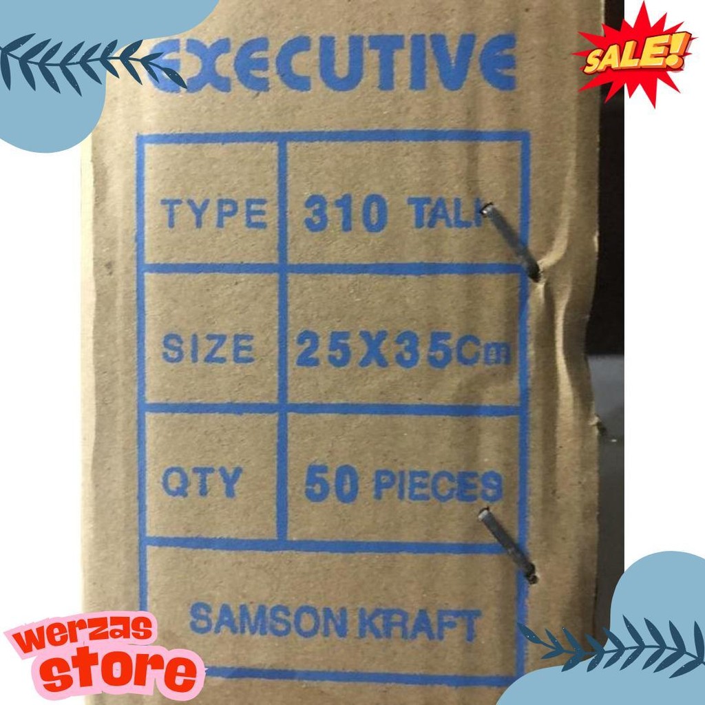 

[50 Pcs] Amplop Coklat Folio Tali 310 Airmail Terlengkap Dan Termurah