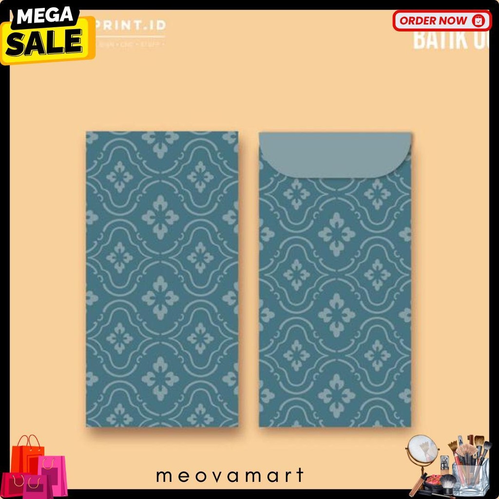 

6 Pcs Angpao Wedding Amplop Kondangan Motif Batik Angpao Panjang Amplop Uang Terlaris! Produk Ini Banyak Dicari
