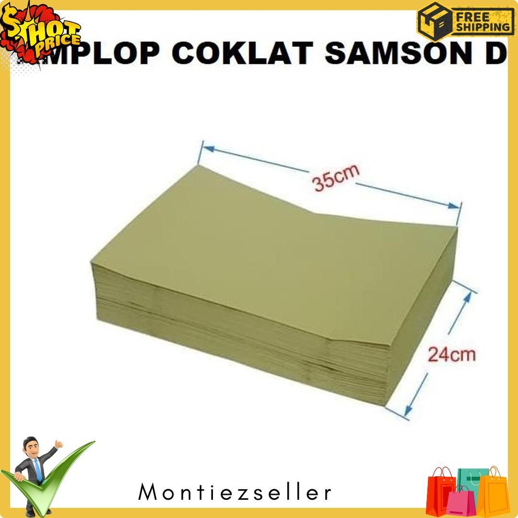 

Amplop Coklat Samson Isi 100 Lembar/ Amplop Coklat (D Dan E) Terlengkap Dan Termurah