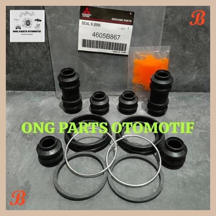 [MBR] CALIPER KIT SEAL KIT CALIPER BELAKANG ALL NEW PAJERO DAKAR 4605B67 ORI