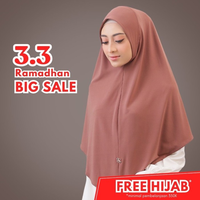 Raina Signature New Noura Bergo Instant Jersey Anti Tembem