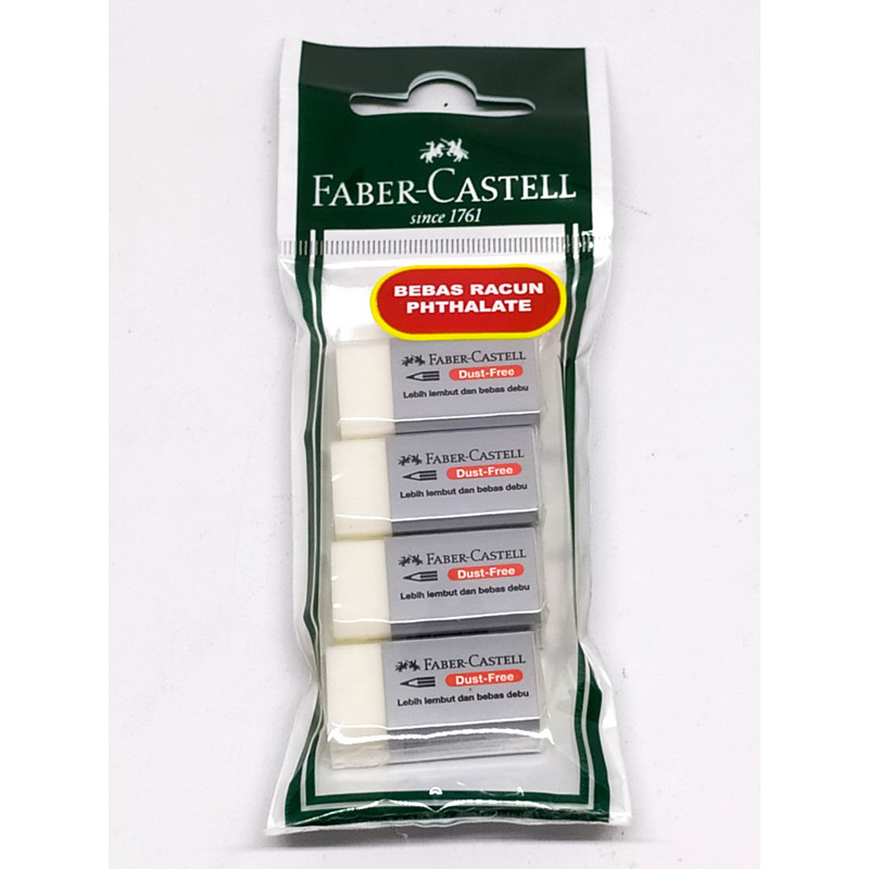 

Gramedia Pettarani - Faber Vinil Eraser 7086-40 Set 4 708640G