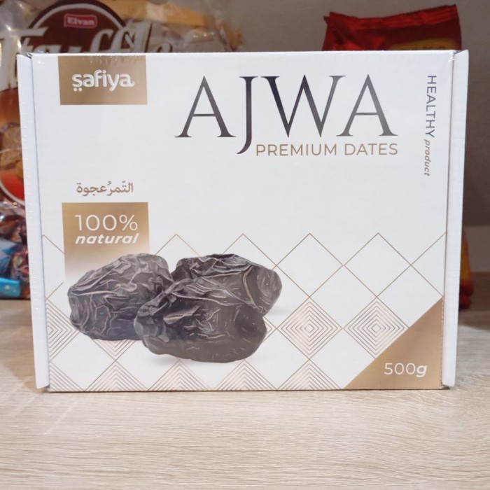 

Kurma Ajwa Premium Asli 100% Kemasan 500gr Superfood Terbaik