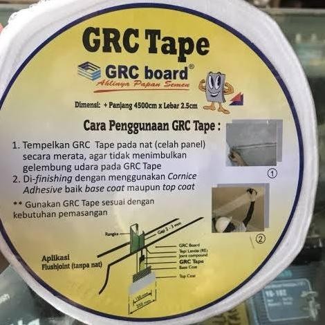 GRC Tape Lakban Lem Kasa GRC 45 Meter