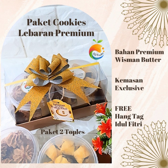

Paket Cookies Lebaran Paket Hampers Kue Kering Paket Kue Nastar Wisman