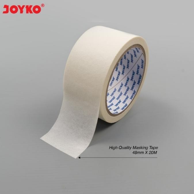 

Joyko Masking Tape 48mm x 20m / Lakban Kertas Warna Cream