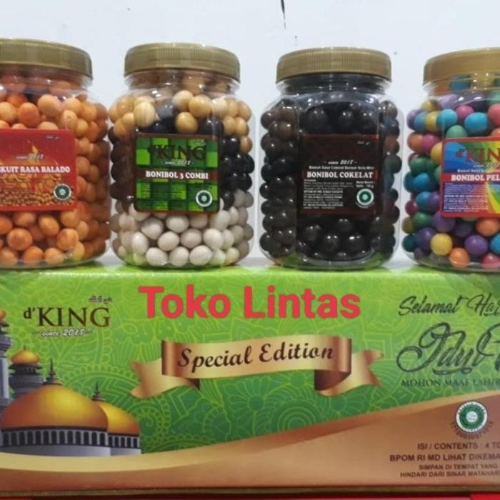 

Terbatas Cokelat Bonibol Special Edition Paket Lebaran Idul Fitri D'King - Dus Special Edition Lebaran!