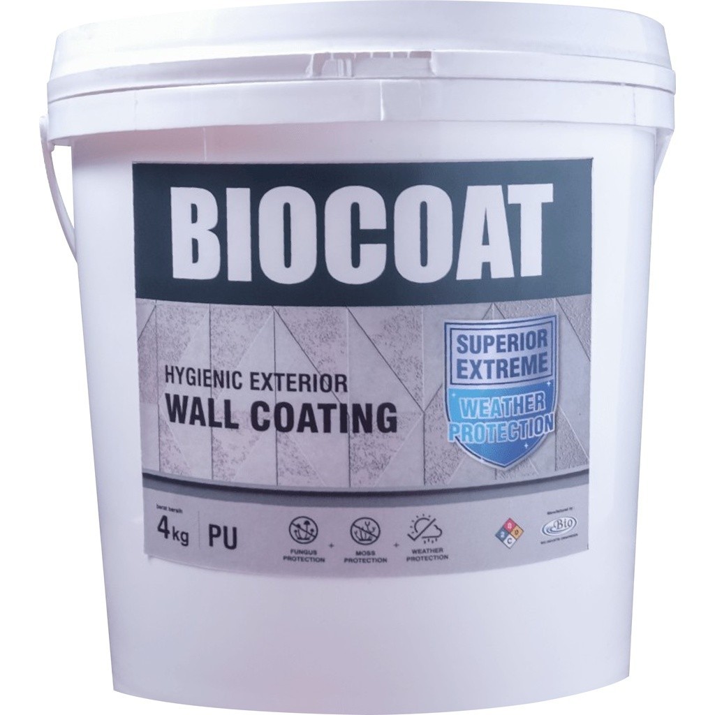 Cat Dinding Industrialis Biocoat Wall Coat Coating Dinding Tembok Expose Anti Rembes