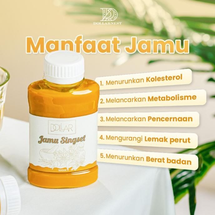 

Dollarnest Jamu Singset - Jamu Sehat Alami - Ready To Drink