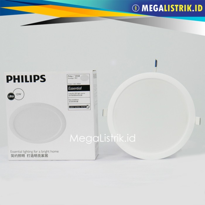 HOT SALE Philips Lampu LED Downlight 12 Watt / 12W Eridani 59264 7" Inbow Bulat