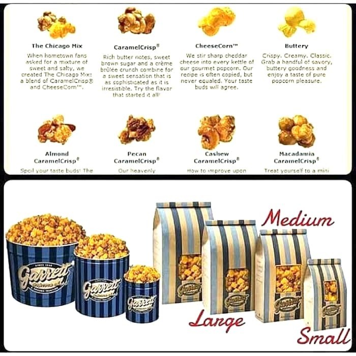 GARRET POPCORN CARAMEL SIZE L