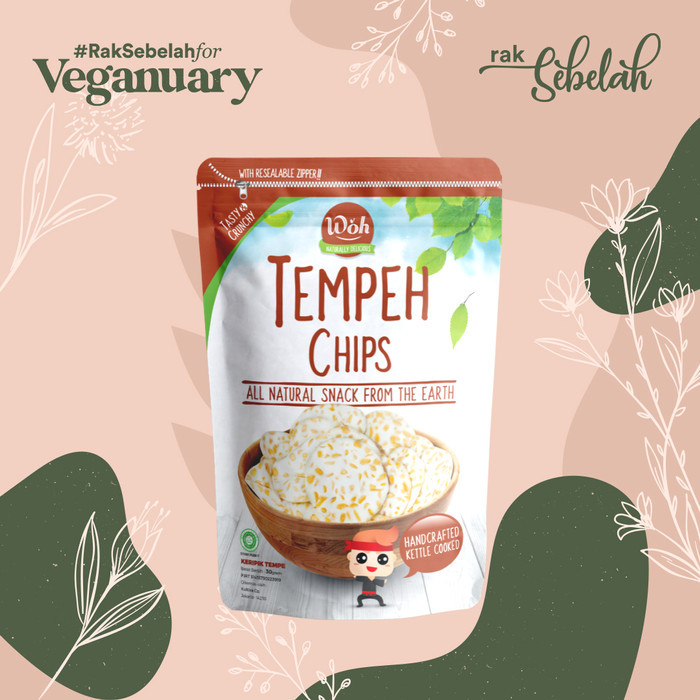 

KERIPIK TEMPE WOH CHIPS 100GR X 3 BUNDLE
