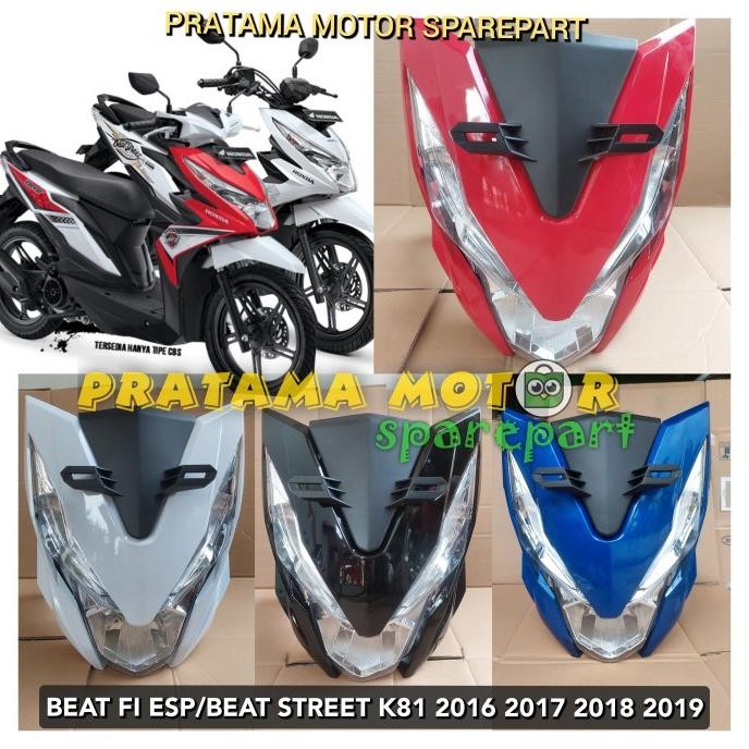 // Full Set Tameng Body Depan Beat Fi Esp Eco K81 - Beat Street 2016-2019 //