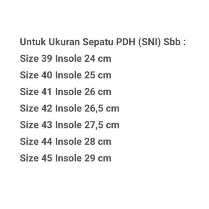 Sepatu PDH Kulit Jeruk - Sepatu Dinas Kulit Jeruk - Sepatu Kulit Jeruk Terlaris