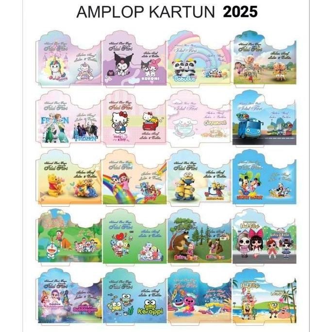 

Promo 1Pak 10Pcs Amplop Lebaran Motif Karakter Lucu/ Ampau Labubu Lebaran 2025 Amplop Natal Amplop Untuk Pc Isi Uang Banyak - motif aplikasi 1pak isi 10pcs Keren