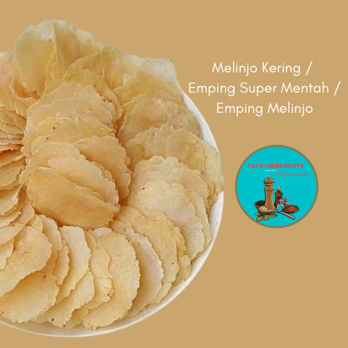 

MELINJO KERING / EMPING SUPER MENTAH - 500GRAM