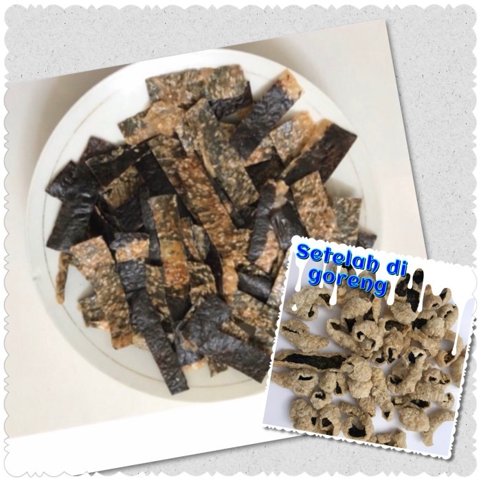 IKAN ASIN RUMPUT LAUT VEGETARIAN / RUMPUT LAUT NORI/ SEAWEED