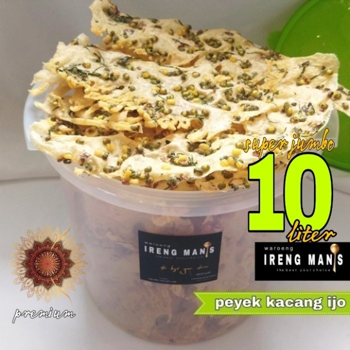 

PEYEK WAROENG IRENG MANIS LEZAT GURIH HARUM RENYAH CRISPY