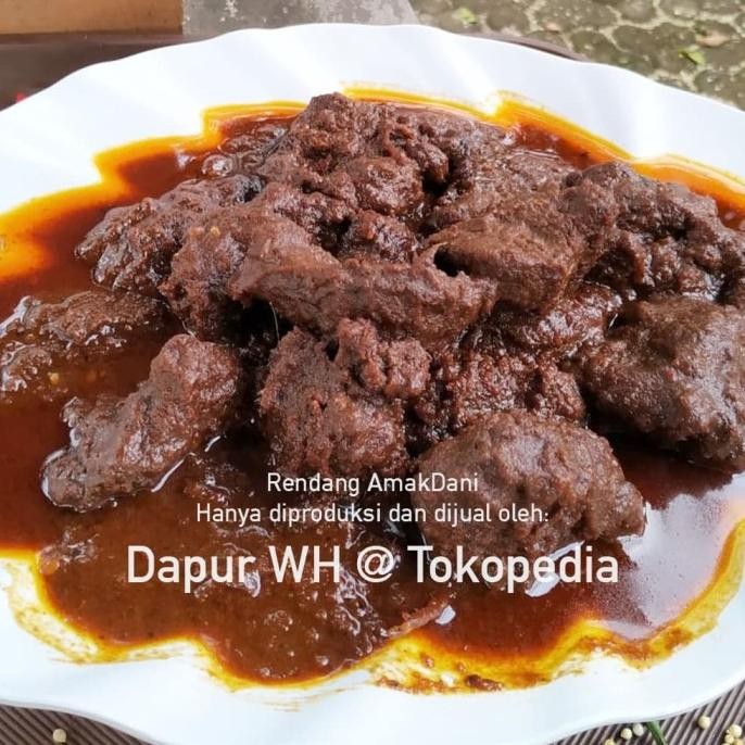 

Rendang Daging Sapi AmakDani 1/2 Kg (Basah)