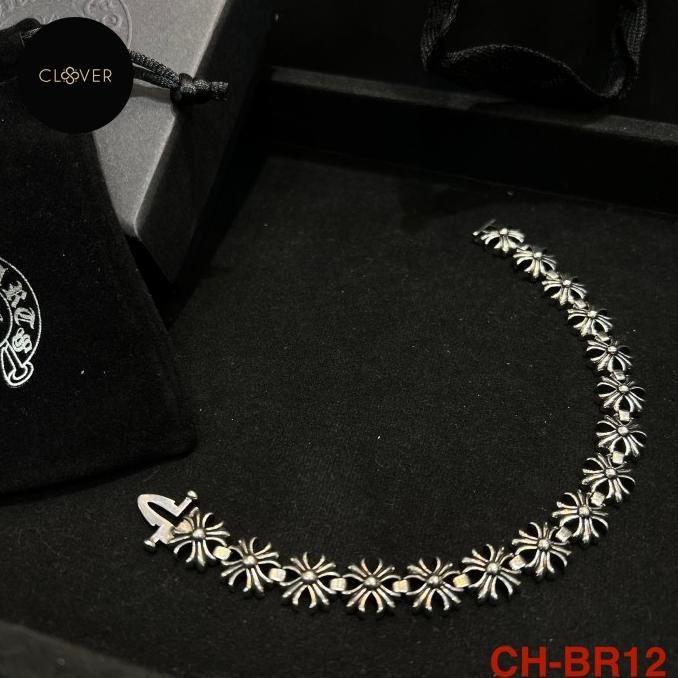 Sale Gelang Pria Chrome Hearts Multi Plus Link S925 Bracelet Pm