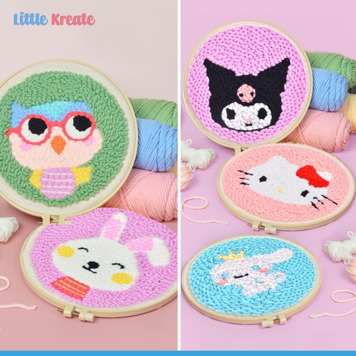 

BigPunch#01 - DIY Punch Needle Embroidery Set / Paket Sulam Menyulam