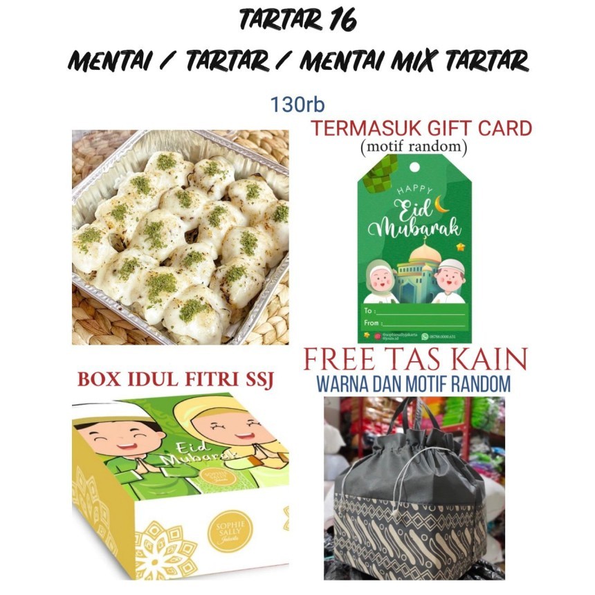

DIMSUM MENTAI / TARTAR / MIXMAX HAMPERS LEBARAN / IDUL FITRI EDITION