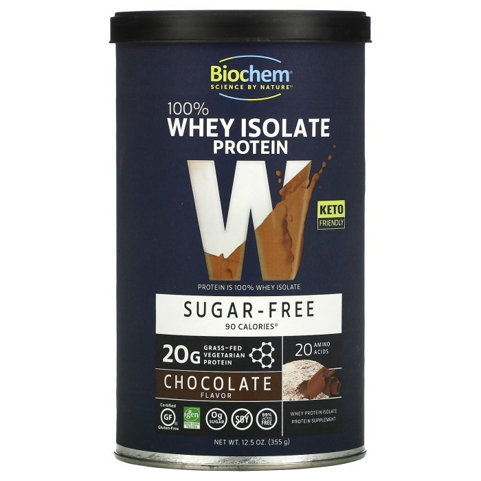 

Biochem 100% Whey Isolate Protein Sugar Free Chocolate 355g