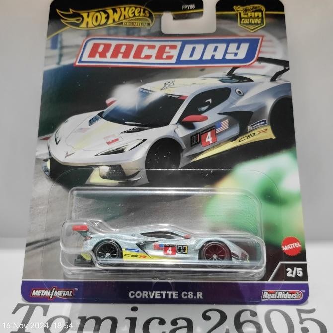 TERMURAH HOTWHEELS CORVETTE C8.R (RACE DAY)