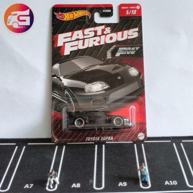 FORSALE HOT WHEELS TOYOTA SUPRA HITAM FAST FURIOUS - HOTWHEELS