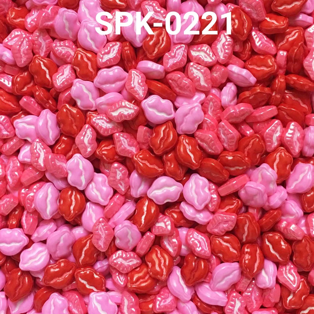 

SPK-0221 Sprinkles sprinkle springkel 1kg bibir merah pink lipstik (SPRINKLES)