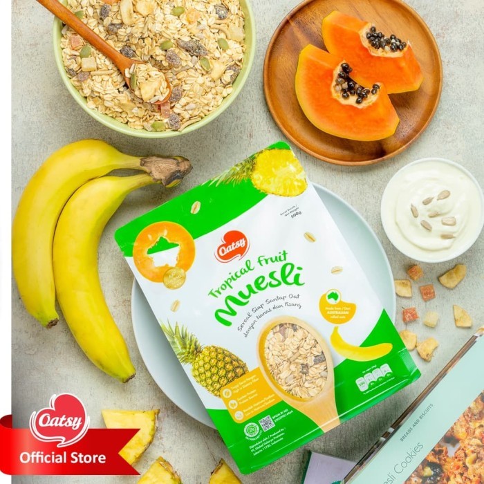 

OATSY MUESLI TROPICAL FRUIT 500G (TRIPLE PACK)