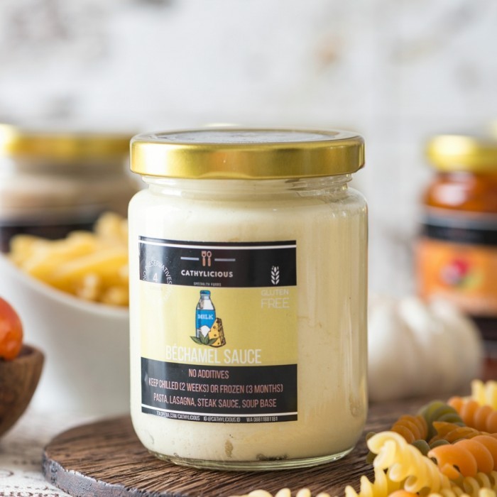 

CATHYLICIOUS BCHAMEL BECHAMEL PASTA LASAGNA MACARONI BAKED SAUCE