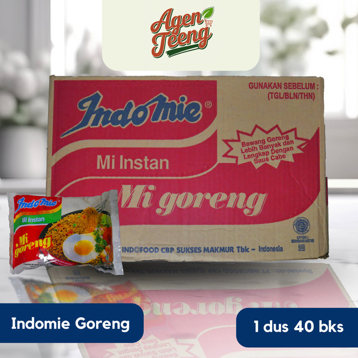 

INDOMIE MIE GORENG 1 DUS 40 PCS